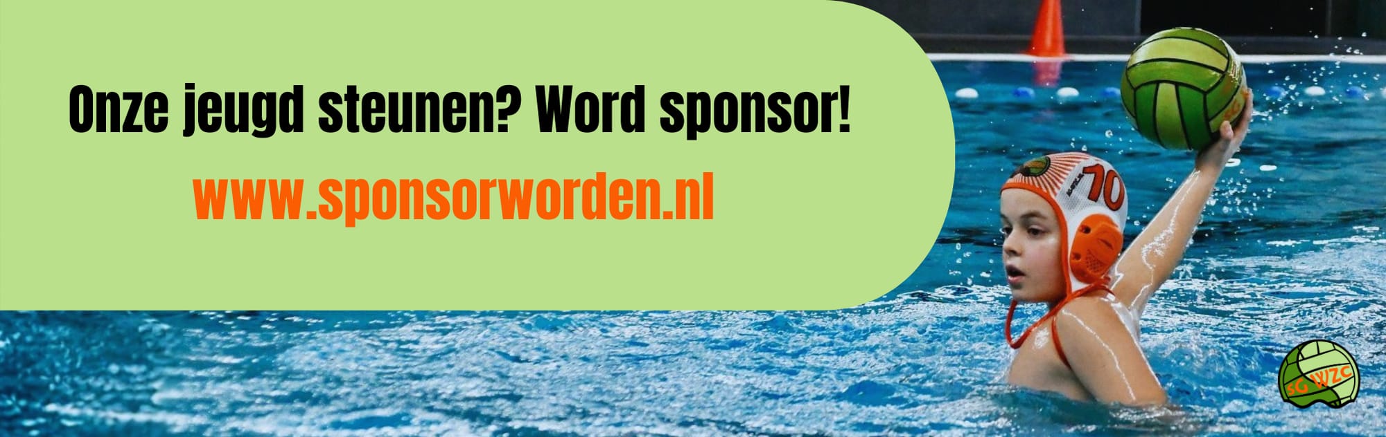 Banner sponsor worden? SG WZC waterpolo Zoetermeer